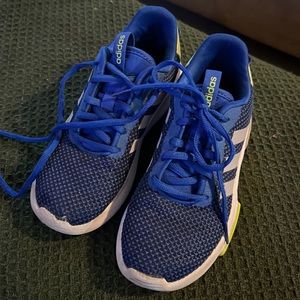 Boys blue Adidas sneakers